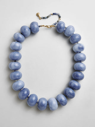 Light Blue Joan Semi-Precious Necklace