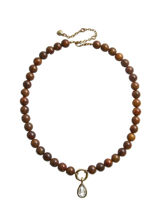 Janette Beaded Ring Necklace