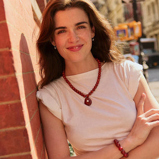 Jamie Semi-Precious Beaded Necklace