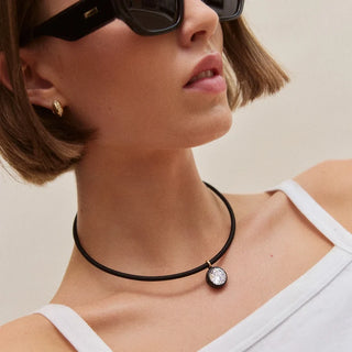Lindsey Crystal Collar Necklace