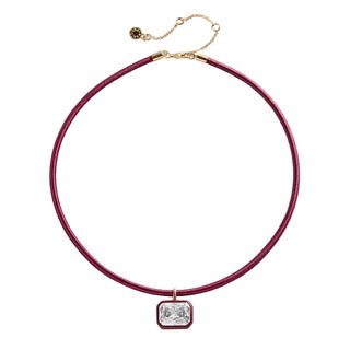 Lindsey Crystal Collar Necklace