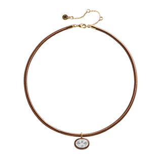 Lindsey Crystal Collar Necklace