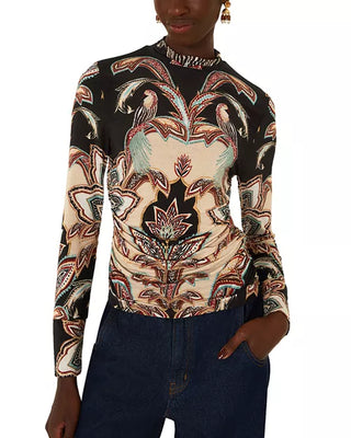Tapestry Dream Beige Jersey Blouse