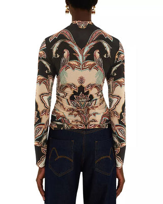 Tapestry Dream Beige Jersey Blouse