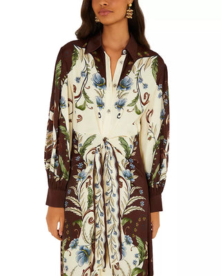 Millena Winter White Midi Dress