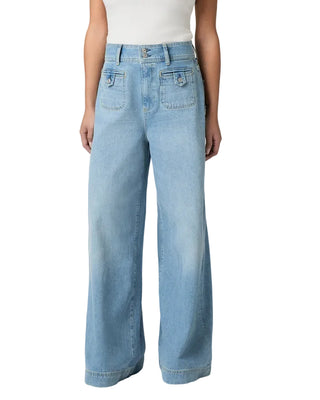 Cameron Wide Leg 31" W/ Wide + Welt Stitch Through Pockets - Sunshine