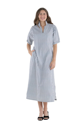 Poppy Maxi - Black Stripe