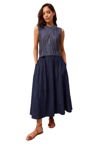 Sasha Skirt- Navy