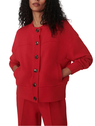 Olwen Button Front Sweat