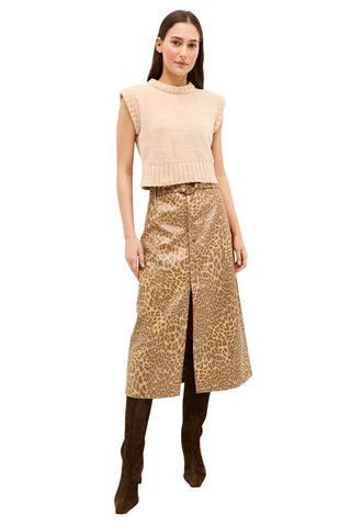 Chelsea Skirt- Leopard