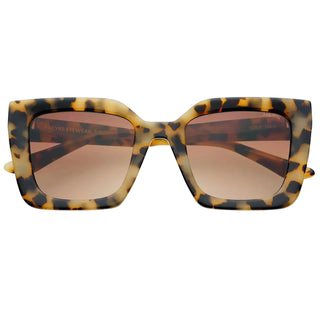 Tortoise Coco Acetate Womens Square Sunglasses