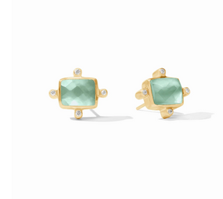ER542GIBQ00 Clara Stud-Iridescent Aquamarine Blue
