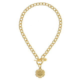 Cabbageware Toggle Necklace - Gold