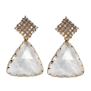 Diamond Pave and Crystal Drop