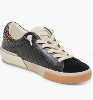Zina Sneaker- Plush Black