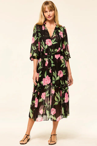 Olivia Dress-Pink Peony