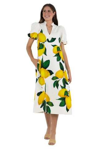 Hampton Dress - Limone