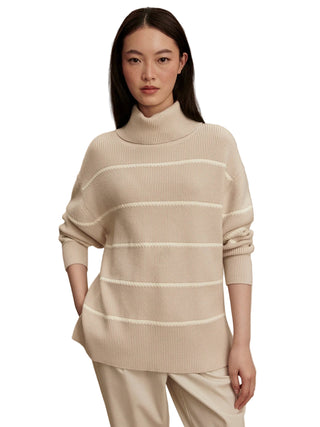 hamish stitch knit sweater