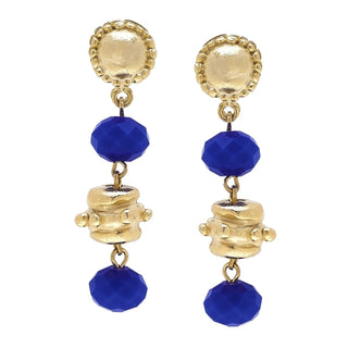 Milly Tier Earring Blue 1111BL