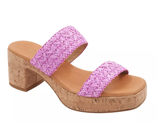 Cairo Heel Fuschia