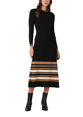 Landon Dress- Jet Stripe