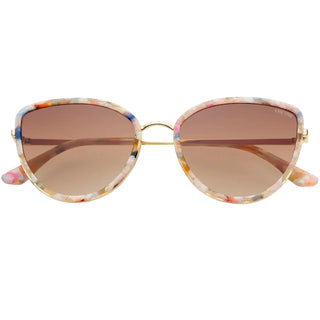 Luna Acetate Womens Cat Eye Sunglasses Rose Tortoise