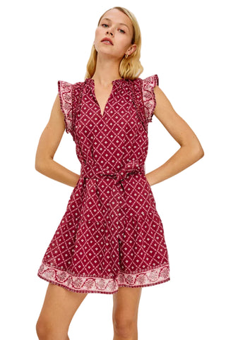 Katia Dress Floral Chain