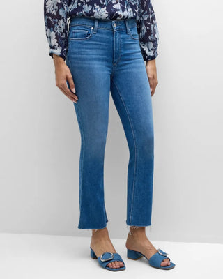 Colette Crop Flare W/ Raw Hem - Starlet