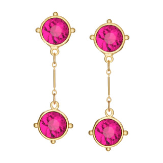 Coupe Swing Earrings Pink 1899HP