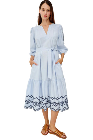 Carmel Dress- Blue Bird