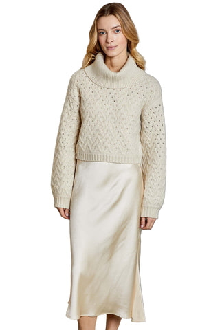 Ani Sweater Combo Dress