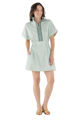 Pullover Dress - Feldspar Stripe