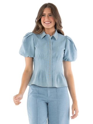 Britt Top - Denim