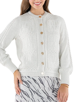 Chloe Cardigan - Carrara