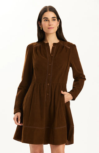 Lonnie Pinwheel Corduroy Mini Bison