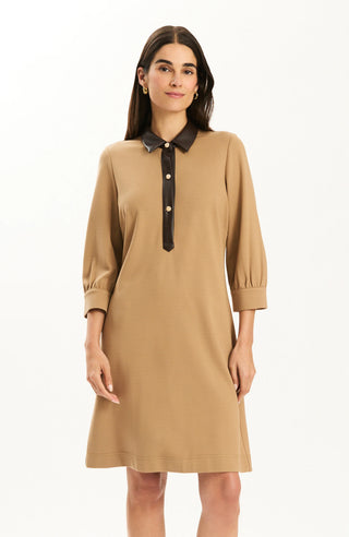 Kat Ponte Camel Dress