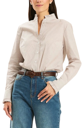 Peggy Ruffle Blouse