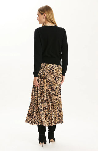 Lisa Bling Cardigan in Black