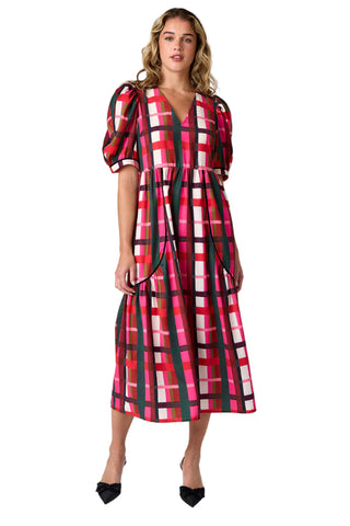 Shira Dress- Plaid