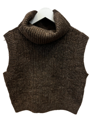 Marlene Top- Shitake Brown