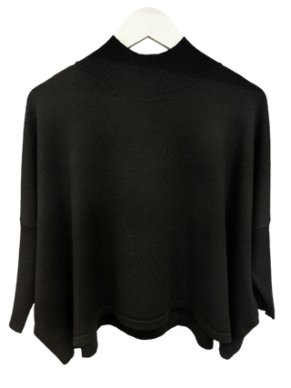 Lightweight Aja Sweater- Black