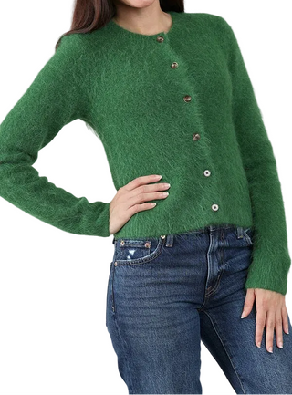 Yara Alpaca Blend Shrunken Cardigan