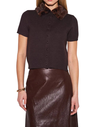 Hanson Leopard Collar Sweater