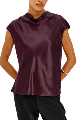 Loretta Blouse Wine
