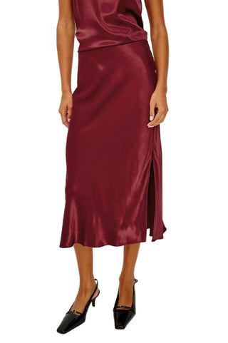 Maya Skirt- Garnet