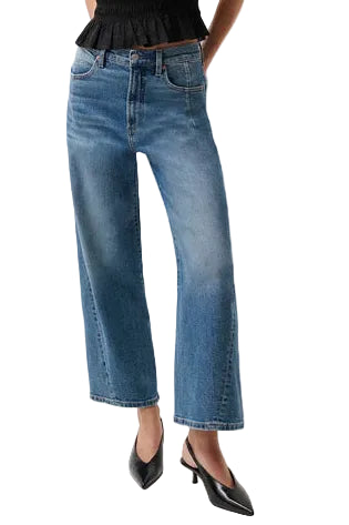 Kyra Ankle High Rise Bowed Wide Ankle