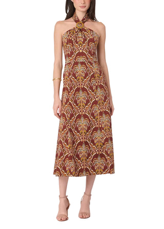 Lainey Dress Brown Multi