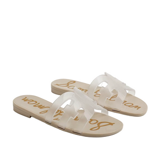 Bay Jelly Sandal- Clear Sand/Jelly