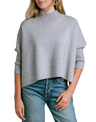 Aja Sweater FALL 2026 - Heather Grey