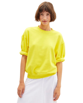 Citron Short Sleeve Oversized Sweatshirt